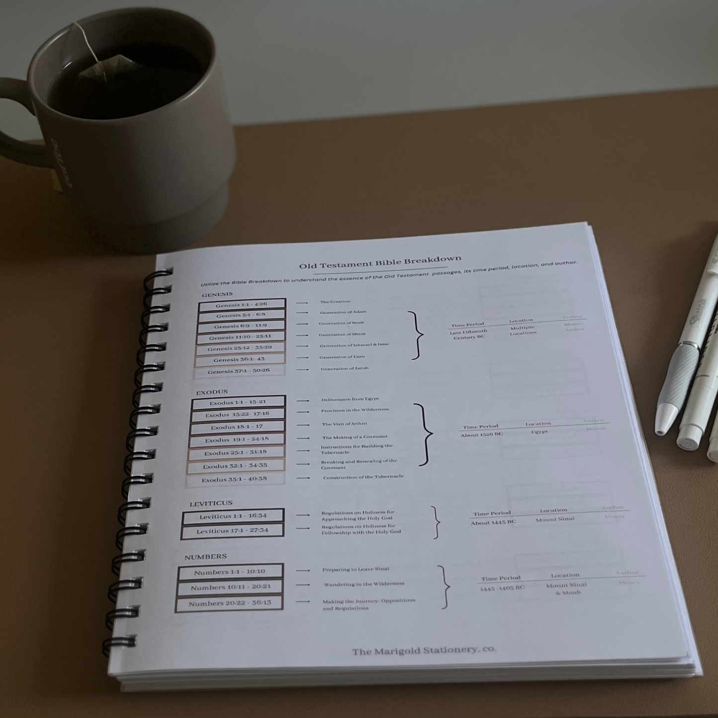 Bible Study Journal