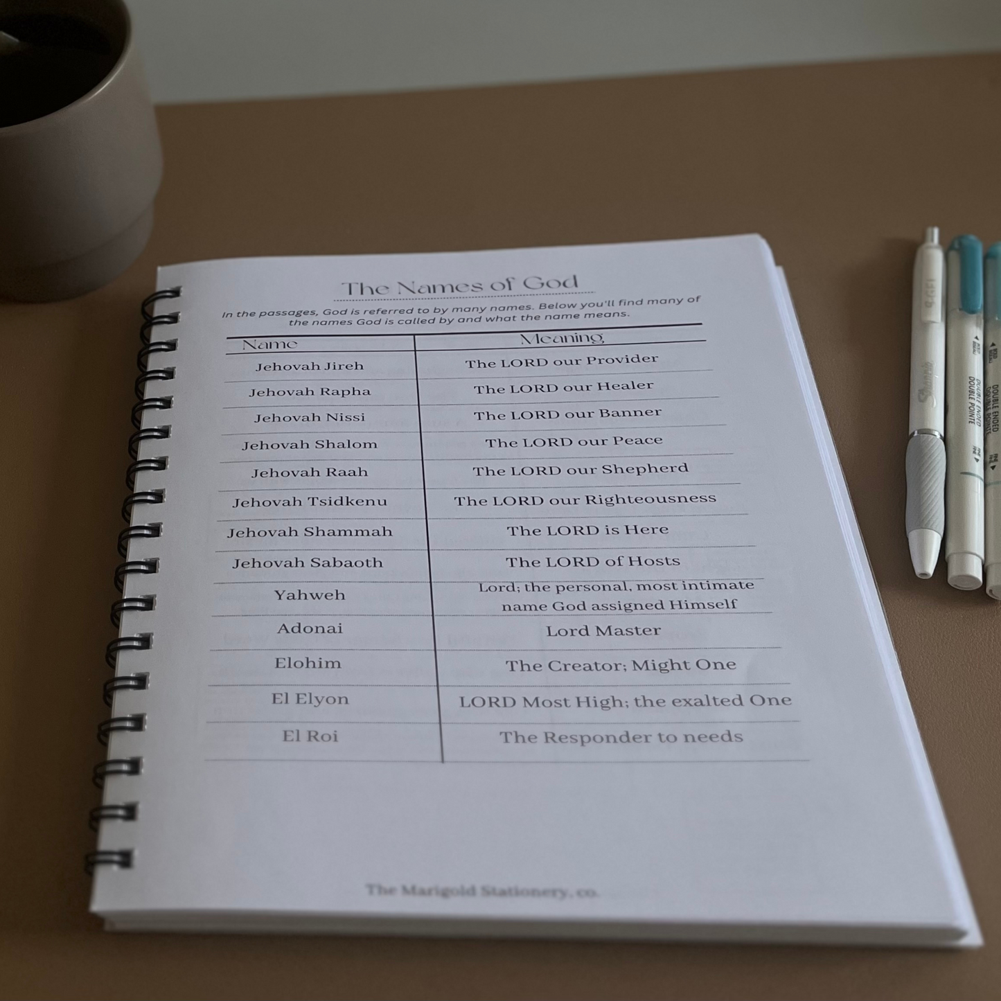 Bible Study Journal